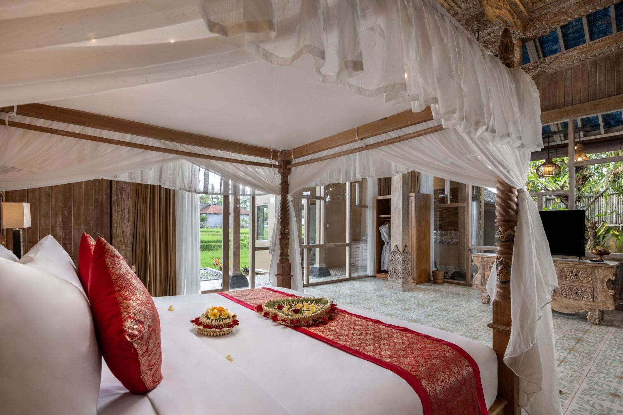 Wooden Ganeca Villas By Pramana Villas 乌布 外观 照片